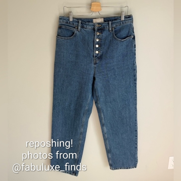 Everlane Denim - Everlane the Way High Jeans high Rise Blue Women's Jeans